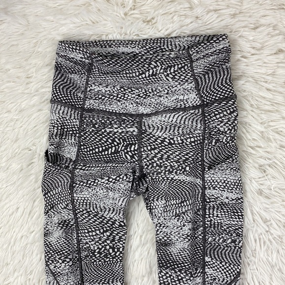 Lululemon Fast & Free 7/8 Tight II *Nulux 25" Swerve Vapor Metal Grey - Picture 2 of 6